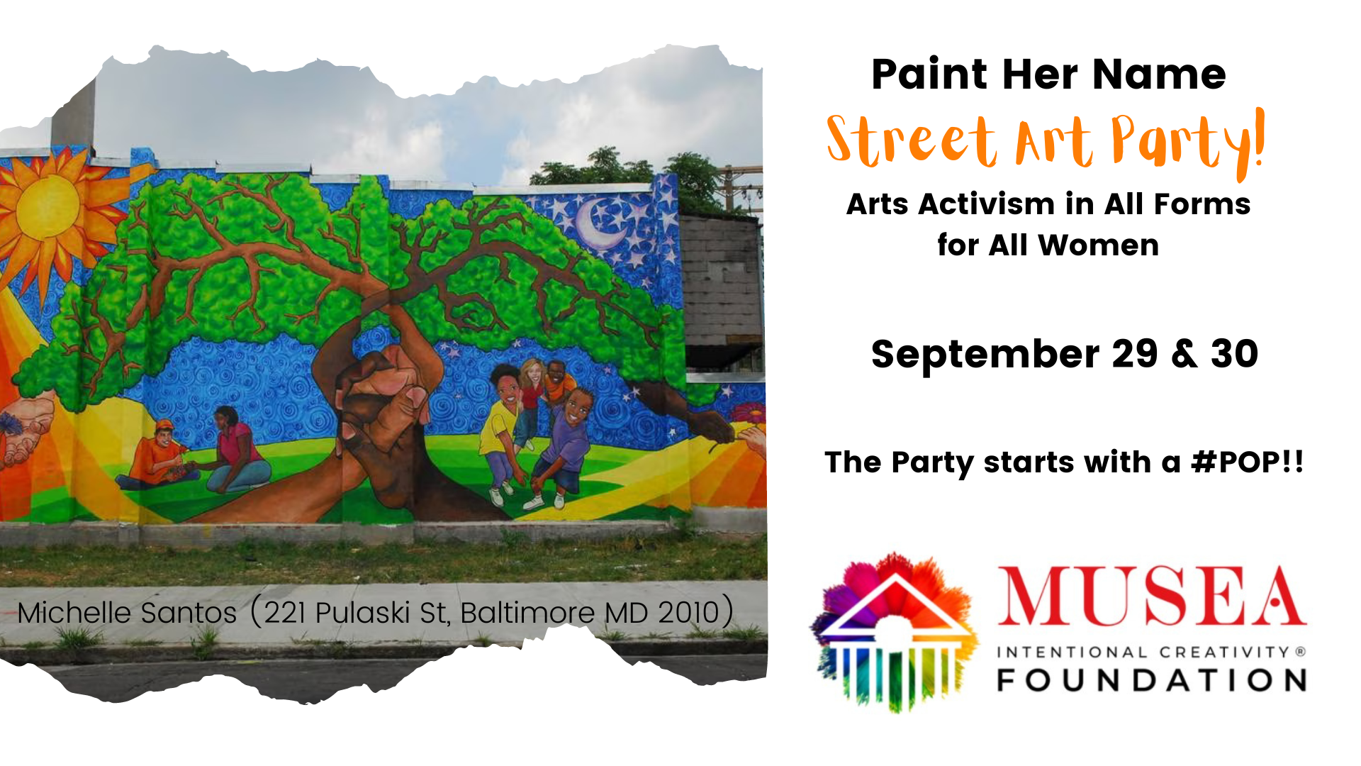 Street Art Party Graphic